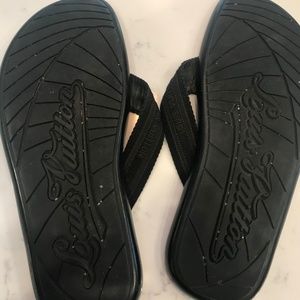 Men’s leather Louis Vuitton Sandler 11.5